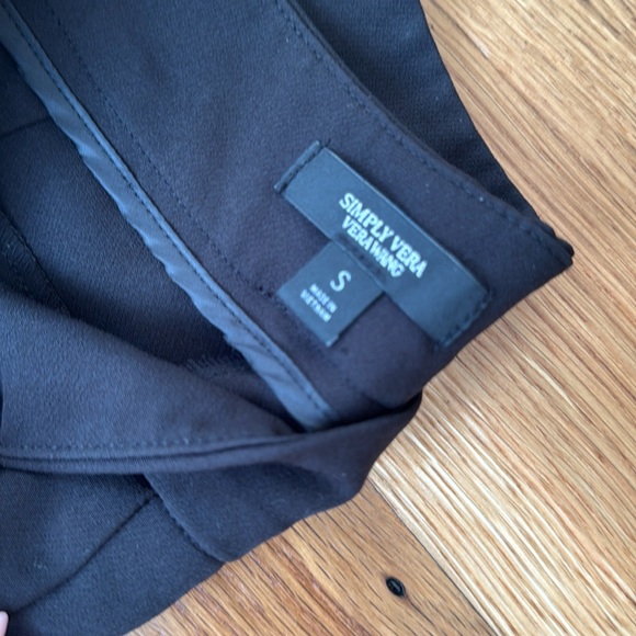 Simply Vera Vera Wang Black Pants - Picture 3 of 3